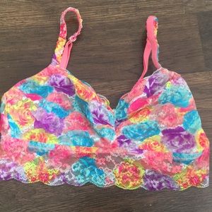 Bright and Beautifully Colored PINK no wire Bra